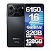 DOOGEE Note 56 Pro Mobile Phones, Newest Android 16 Smartphone with Gemimi AI, 6150mAh, 32GB+128GB/2TB Android Phone, 6.56" HD+ 90Hz, 4G Dual SIM Free Mobile Phone Unlocked, Face ID/5G WiFi/OTG/NFC