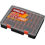 ✅ 【Einzigartiges Design】Wenn Sie die Trennwand verkehrt herum in die Aufbewahrungsbox einsetzen, erhalten Sie ein stärkeres Gitter.