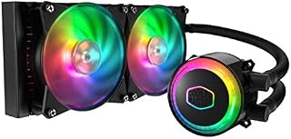 Cooler Master MasterLiquid ML240R Addressable RGB Close-Loop AIO CPU Liquid Cooler, 240 Radiator