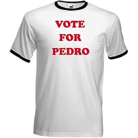 Vote For Pedro T Shirt Napoleon Dynamite Inspired Mens (Large) Cover