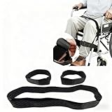 2PCS Wheelchair Leg Strap and 1pcs Wheelchair Thigh Leg Strap,Wheelchair seat Belt...