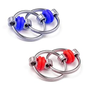 Jagowa 2 Stück Flippy Schlüsselanhänger Fidget Toy