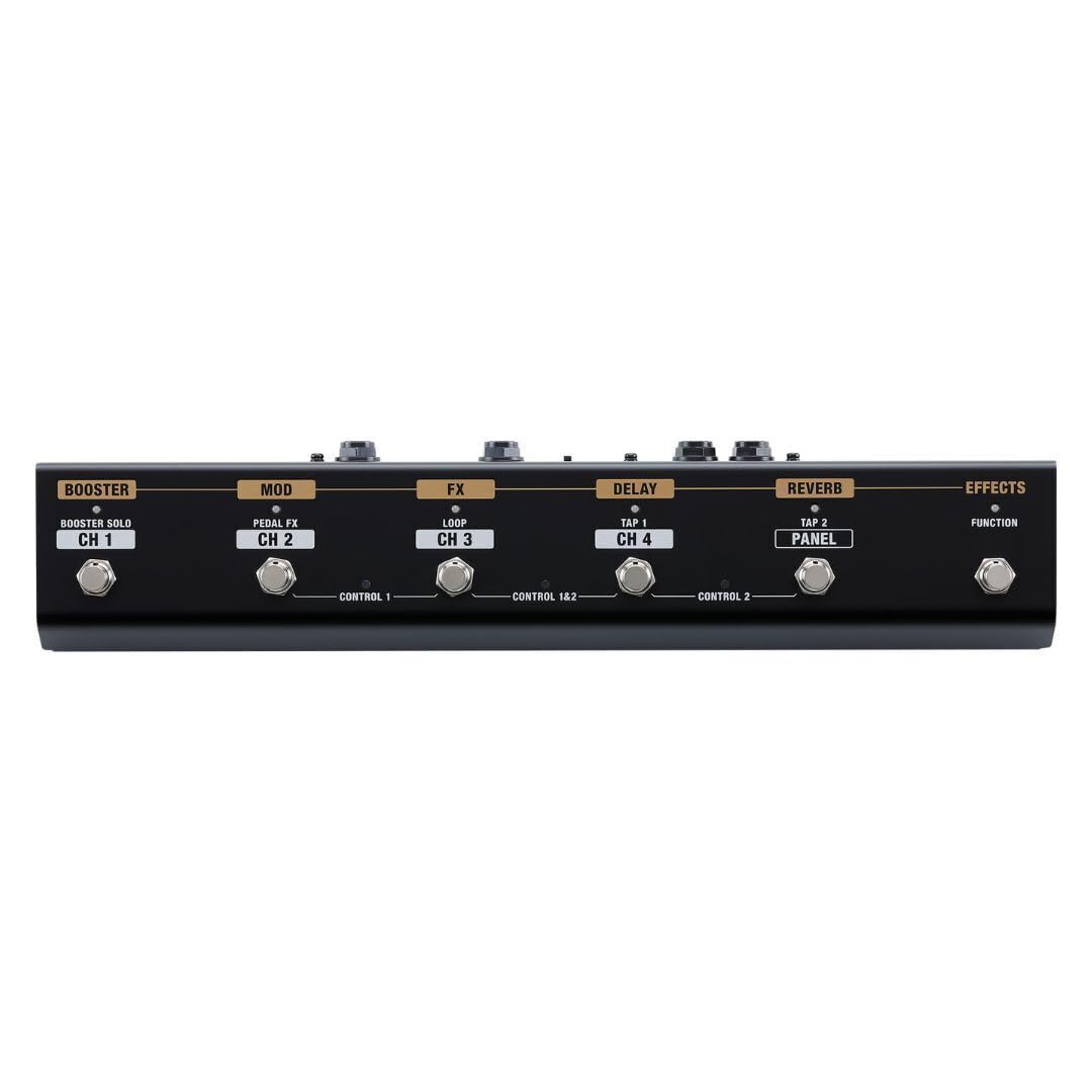 BOSS GA-FC EX Foot Controller per il controllo a mani libere degli amplificatori BOSS/Roland Chitarra e Bassi | Cambia preset ed effetti di attivazione con il piede