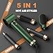 Hair Styler Set Hairstyler 5 in 1 Haarstyler, Airstyler föhn 5 in 1 Mit Rundbürstenföhn Haarstyler Warmluftbürste Föhn Lockenstab Luft Thermal Brush Für Glätten, Trocknen, Volumen, Locken