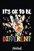 It's Ok To Be Different Puzzle Giraffe Autism Awareness Gift Notebook: Notebook - Autism Mom Gift - ASD Journal - Teacher Student Kids Autism Gift - 6"x"9 College Lined 110 Composition Notebook.