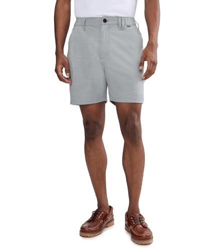 Image of Hurley Men's Phantom 4-Way Stretch Walk Shorts, 7 inch Inseam 18 inch Outseam. Quick Dry, Elastic Waistband