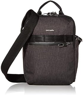 PacSafe Men's Metrosafe X Anti Theft Vertical Crossbody-Fits 10" Tablet, Carbon