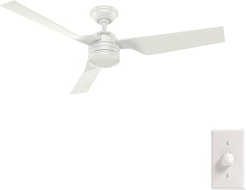 Hunter Fan Company 50257 Cabo Frio - Ventilador de techo, 52, blanco fresco