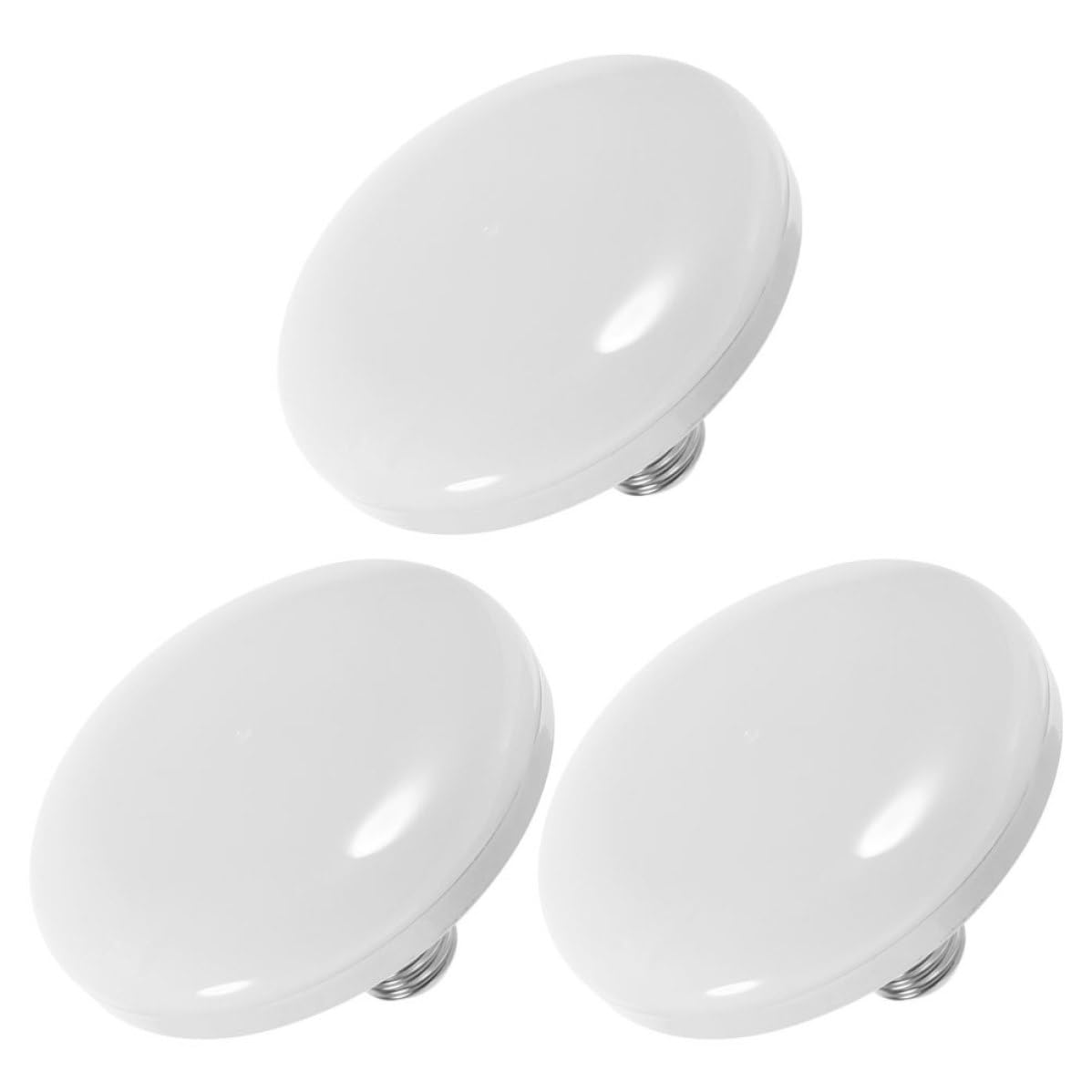 Bombilla LED Plana E27 220v 3 Piezas Blanco para Techo