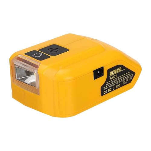 Convertidores de batería para herramientas eléctricas, adaptador de fuente de alimentación, generador convertidor inversor de batería con salidas CC y 2 puertos USB para camión RV