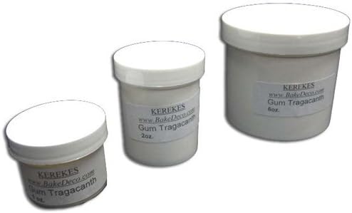 Gum Tragacanth, for Gumpaste and Pastillage - 4 Oz