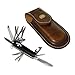 Price comparison product image Jack Daniel's 15 piece penknife multi-tool Western leather case