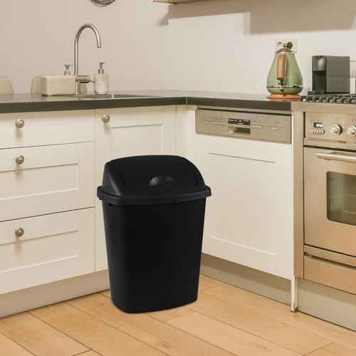 Caneca de basura rectangular plástico 6 galones pack 4 miniatura 4
