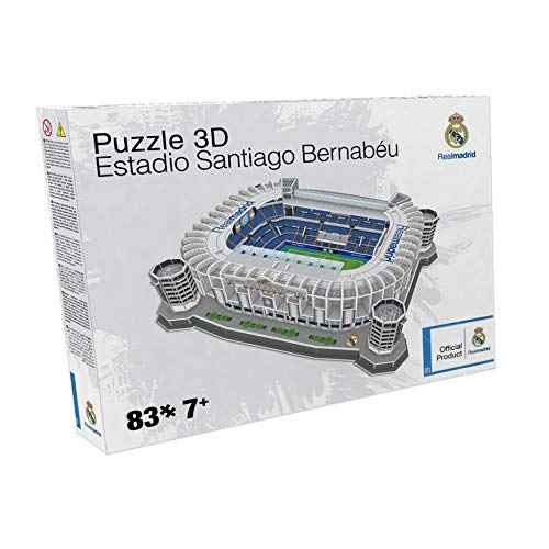 NANOSTAD Real Madrid 'Santiago Bernabeu' Stadium 3D Puzzle