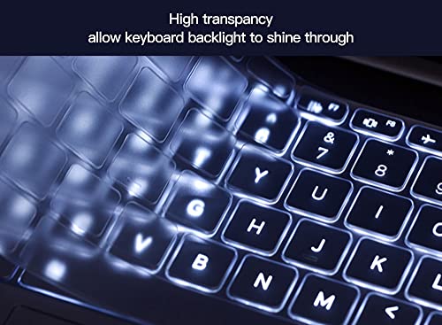 Keyboard Cover Skin For Dell Alienware M17 R5, Alienware M15 R7, Alienware M16 R1, Alienware X15 R1 R2 15.6" & X17 R1 R2 17.3", Alienware M15 R5 R6 R7 15.6", Dell G16 7630 7620 Gaming Laptop, Tpu #TOP5