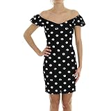 guess jeans Guess robe jeans rosita pl94 black and white smal