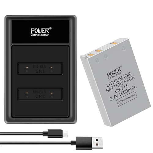 NIKONΉ`bt?ڏ[d EN-EL5 ݊ n?be[ [d Ή݊ COOLPIX P90 J y3.7V,1600mAhz q\͂?DĂ YDK2025JS