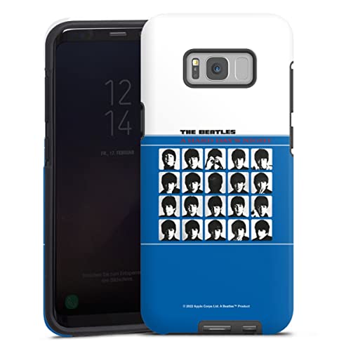 DeinDesign Coque Compatible avec Samsung Galaxy S8 Coque renforcée Coque Antichoc A Hard Day’s Night Musique The Beatles - Les Beatles, Paul McCartney, John Lennon, RIngo Starr, George Harrison DeinDesign Coque Compatible avec Samsung Galaxy S8 Coque renforcée Coque Antichoc A Hard Day's Night Musique The Beatles