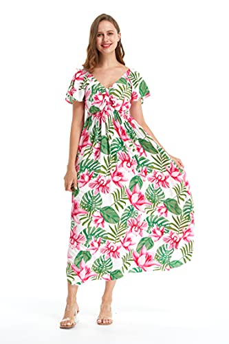 Image of Hawaii Hangover Family Matching Hawaiian Clothes, Lotus & Orchid | Family matching Hawaiian outfits, Lotus & Orchid, lightweight rayon, machine washable, tropical floral print, luaus, cruises
