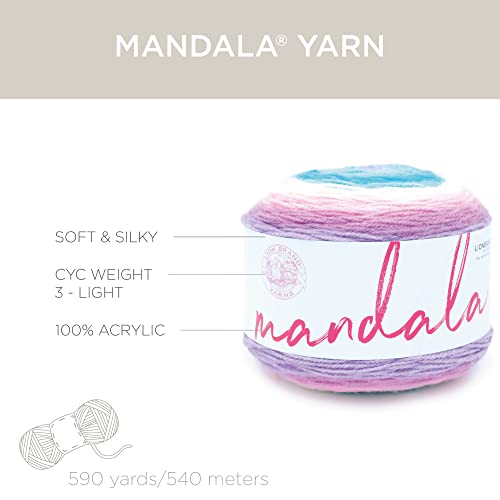 Lion Brand Yarn 525-232 Mandala Yarn, Multicolor Yarn thumb #2