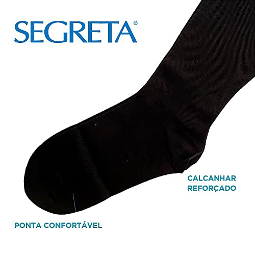 Meia 3/4 Média Compressão 20-30mmHg Importada Strong Suport Repomen Masculina Tamanho:S;Cor:Grafiti