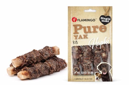 friandises pour Chien - hapki Pure Rib - Yak - Mastication Naturelle - 100g
