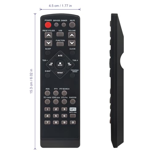 Télécommande LG 6710CMAQ05F Micro Hi-Fi FA162 FAS162F de rechange