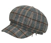 Rayson Ballonmütze Damen mit Elastischem Classic Newsboy Cap Schirmmützen für Damen Winter Baskenmütze Kappe Barett Wintermütze(Grau, Einheitsgröße)