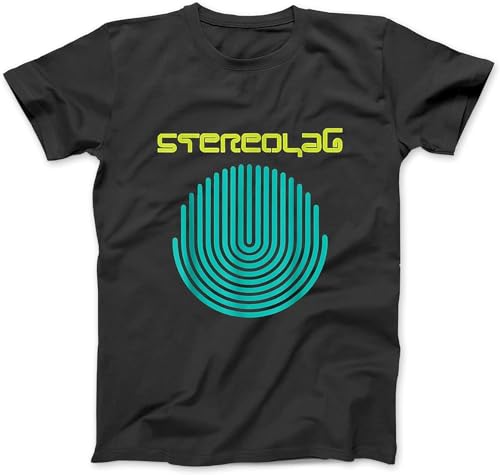 Photo de YONQI Stereolab T-shirt à capuche pour homme, femme, enfant Noir, Noir , 3XL