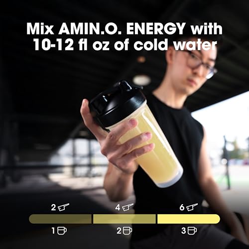 Image of Optimum Nutrition Amino Energy Powder Plus Focus, with BCAA, Electrolytes, and Caffeine, Sunkissed Citrus, 65 Servings (Packaging May Vary)