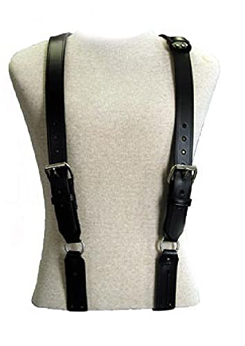 Boston Leather 9175 Leather Firefighter Suspenders #TOP2