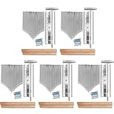 5 Set 17 Key Kalimba Replacement Kit Bulk with Metal Keys, Bridge, Saddle & Accessories - DIY Thumb Piano Kit