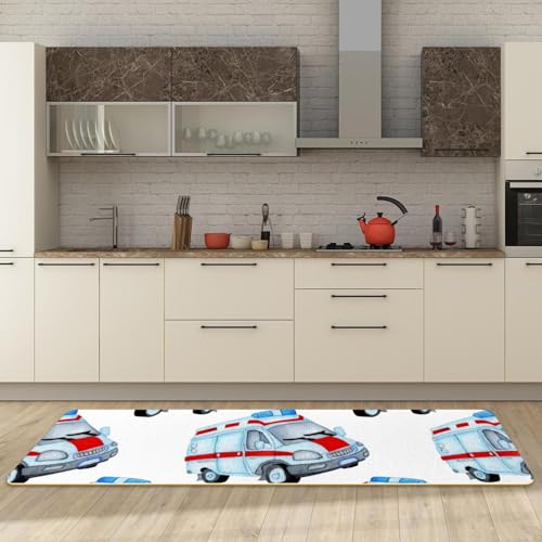 Alfombrillas de cocina lavables que evitan resbalones y absorben salpicaduras 3