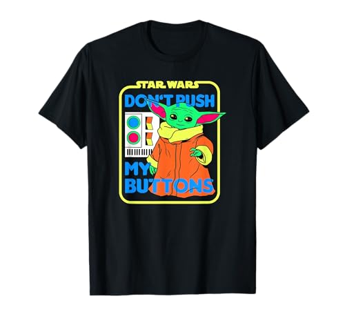 T-shirt Grogu Star Wars Mandalorian vintage pour fan de culture geek et de mode rétro
