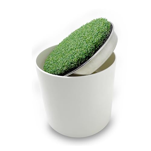 Upgrade Your Home Golf Game: Set of Metal-Base Golf Hole Cups for Ultimate Putting Practice