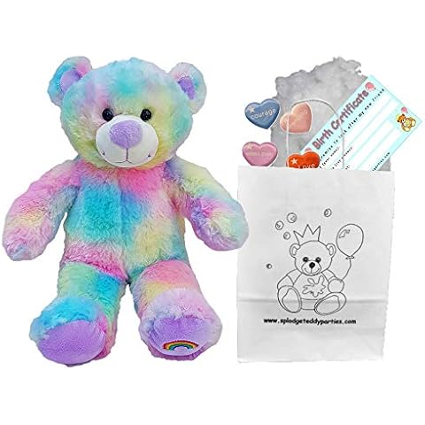 Magical Rainbow Teddy Bear Party Kit Cover