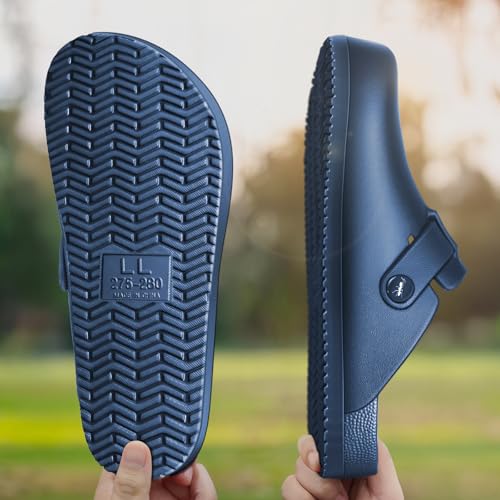 Image of KEMISANT Women Clogs,Comfortable Mules Sandals Slippers Nurse Garden Shoes Unisex for Men Cushioned Support