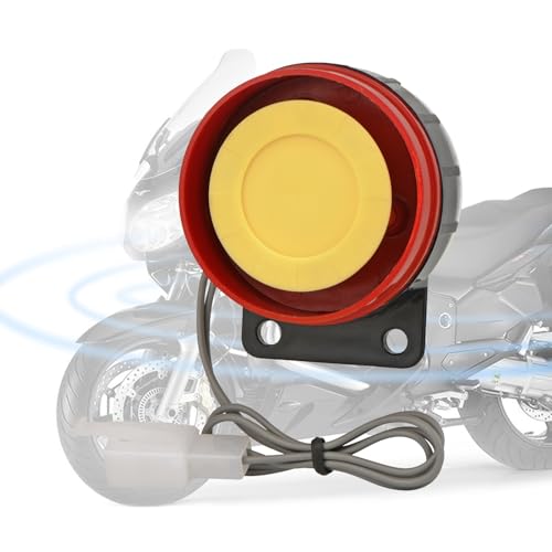 Image of Motorcycle Anti-Theft Alarm Security System, Control Engine Start Bike Anti-Hijacking Cutting Off Remote Engine Start Arming Disarming,Waterproof Security Cycling Bike Alarm