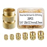 100er Set Gewindeeinsätze M4x6, 1/4 "-20x12,7-20pcs, 1/4 "-20x12,7-20pcs