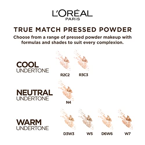 L'Oreal Paris Pressed Powder Foundation, Lightweight and Blendable, Verstile Coverage, Matches Skintone, True Match, Golden Beige D3W3, 9g - Image 6