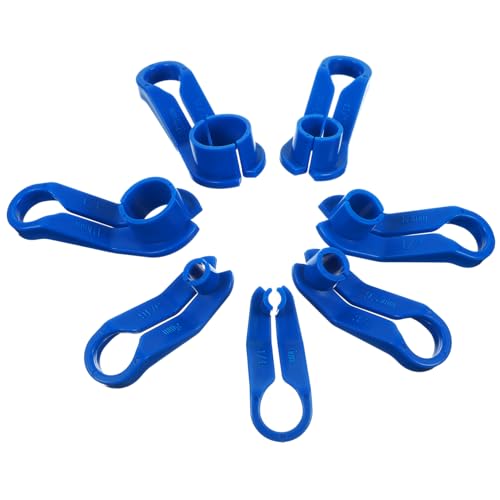 TOPBATHY 7Piezas Herramientas Automotrices para Desconexión de Líneas Aceite para Separación Rápida de Refrigeración y Calefacción