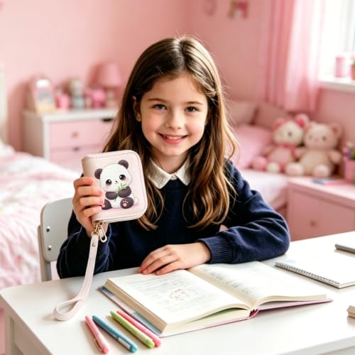 Image of Girls Wallet for Kids, Kids Wallet Toddler Purse Christmas Birthday Gift