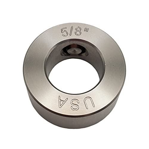 Collier d'arbre à vis 1,6 cm bague d'arrêt inox 303 pour axe de transmission rotatif