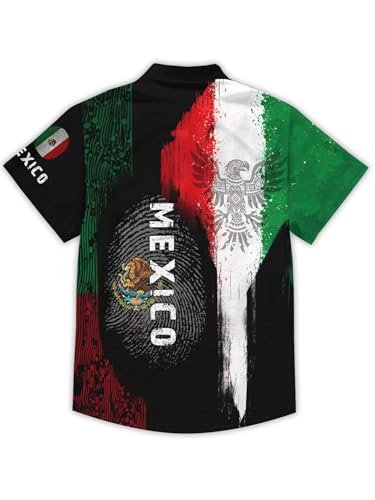 Men's Hawaiian Shirt Short Sleeve Casual Button Down Shirt Novelty Print Tropical Beach Shirt3