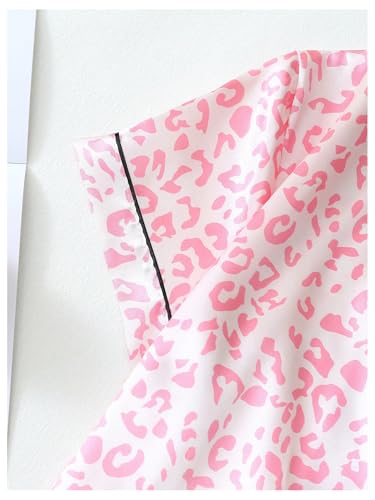 Image of Verdusa Pajamas For Women Set 2 Piece Summer Pajama Sets Cute Pjs Lounge Matching Button Shirt with Shorts