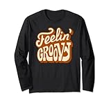 Photo Gallery feeling groovy anni 70 retrò vintage good vibes tee maglia a manica Photo Gallery feeling groovy anni 70 retrò vintage good vibes tee maglia a manica