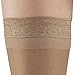 Ames Walker AW Style 74 Soft Sheer 8-15 mmHg Mild Compression Thigh High Stockings w/Band Natural Xlarge