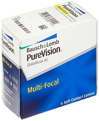 Multifokale Kontaktlinsen Bausch + Lomb Purevision Multifocal Monatslinsen