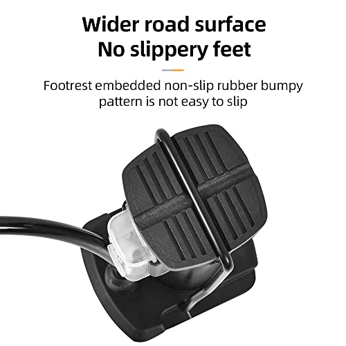 Zbebiko Bike Pump Portable Bike Floor Pump Electric Bicycle Tire Pump Hand Foot Activated Bike Pump With Presta And Schrader Valves For Road Bike Mountain Bike #TOP3