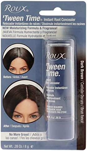 Roux Tween Time Instant Root Concealer Stick - Dark Brown Concealer Unisex 0.28 oz